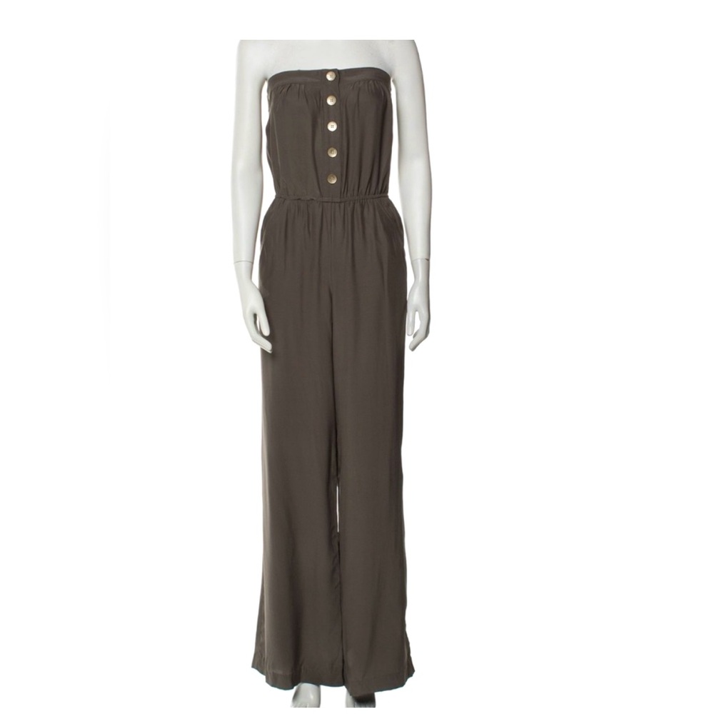WALTER by Walter Baker Strapless Jumpsuit in XS